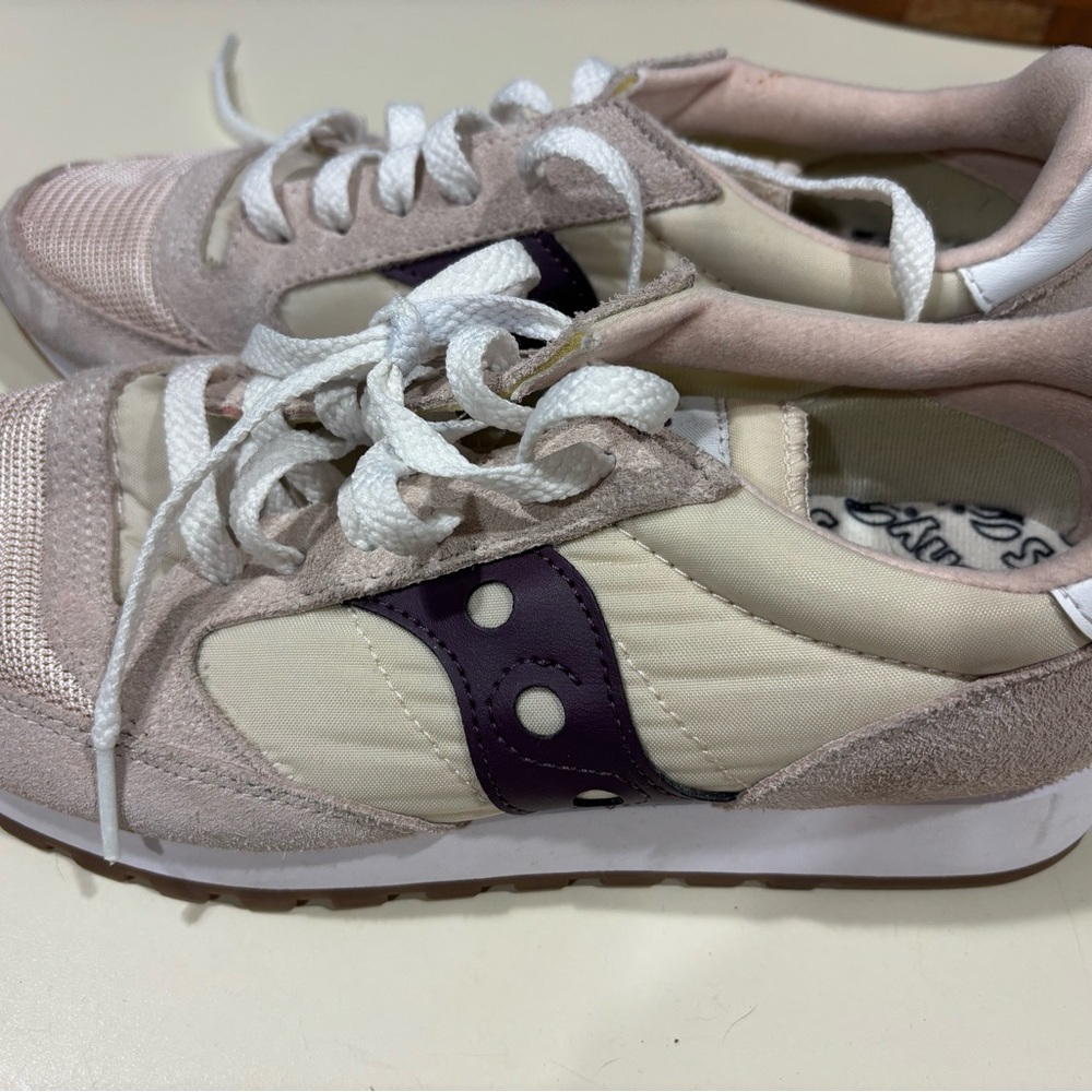 Saucony Women's Jazz Original Pink & Wine size 7
